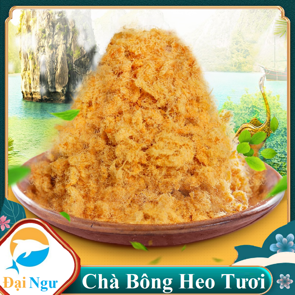 Chà bông heo loại 1 đặc biệt thơm ngon chuẩn vị mẹ làm -- đại ngư