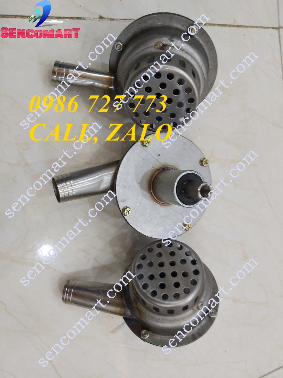 Đầu tưới gắn máy cắt cỏ, đầu bơm nước tưới hoa màu, đầu tưới hành tỏi