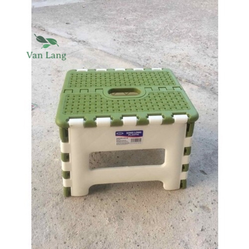 Ghế nhựa xếp gấp gọn song long đẩu bé 2577