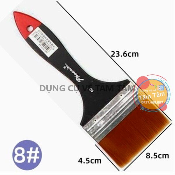 Cọ bản, cọ ngang, cọ phoenix mã 717-dụng cụ vẽ tâm tâm