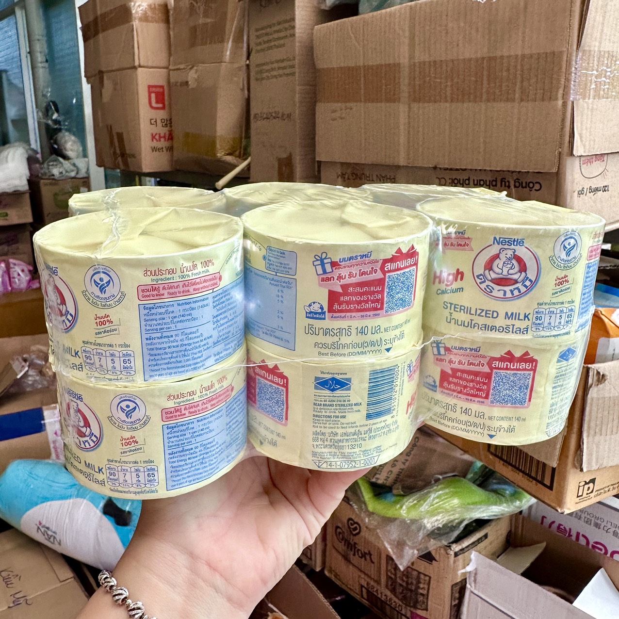 SỮA GẤU NESTLE THÁI LAN GIẦU CANXI