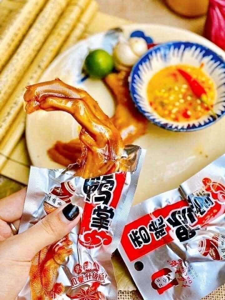 [HCM]Chân vịt cay Dacheng Bịch 30 chiếc màu đỏ