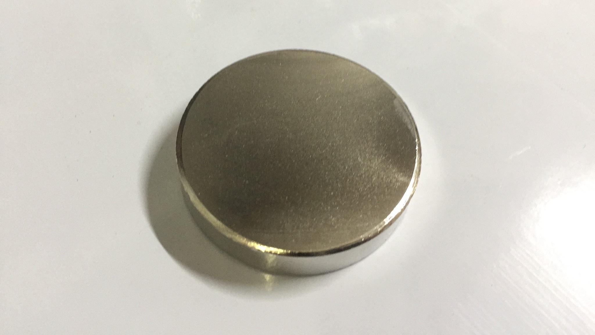 Nam châm viên đất hiếm 50x10mm