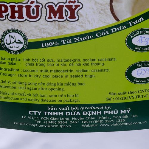BỘT CỐT DỪA ĐỊNH PHÚ MỸ - 1KG