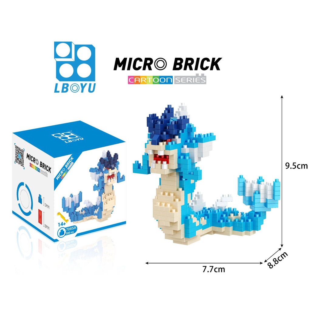 Bộ đồ chơi lắp ghép Pokemon mini so cute , Bộ đồ chơi lắp ráp