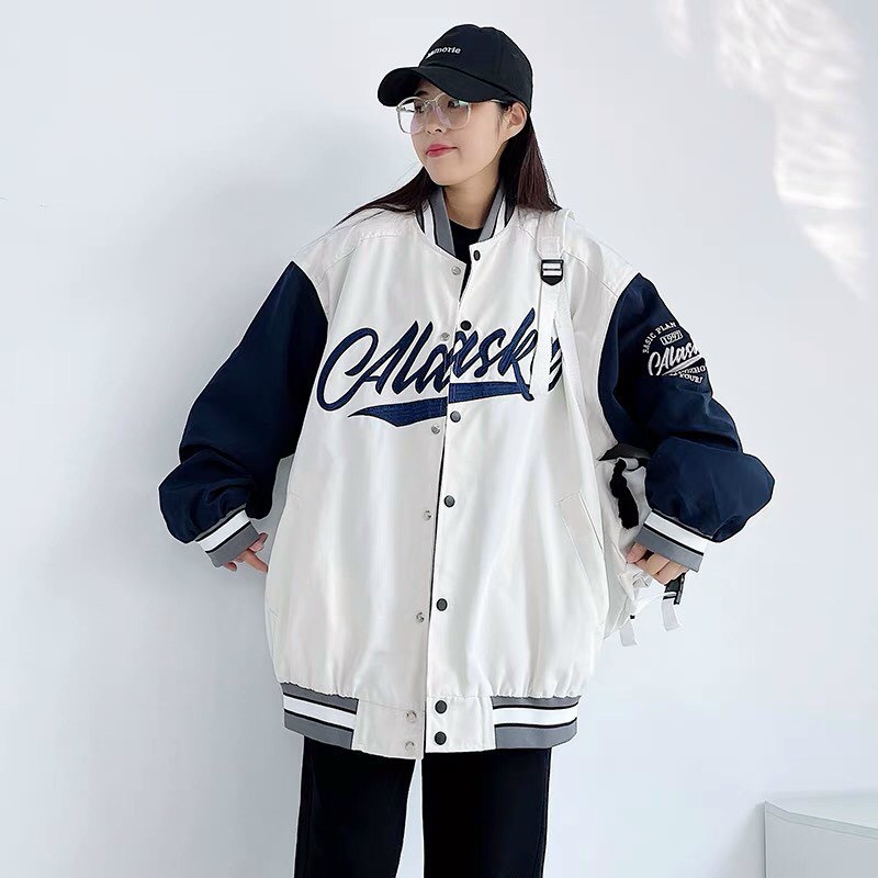 ÁO KHOÁC DÙ BOMBER NAM NỮ CỰC CHẤT ALASKA TP