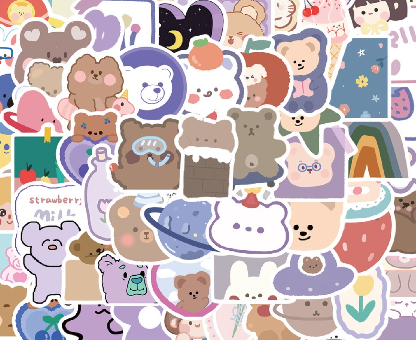 Quà tặng cho mỗi đơn hàng - Sticker dễ thương
