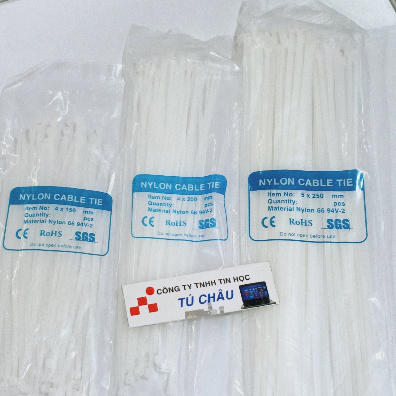 Dây rút nhựa 15Cm / 20Cm / 30Cm / 50Cm (Nhiều kích thước dài, rộng)