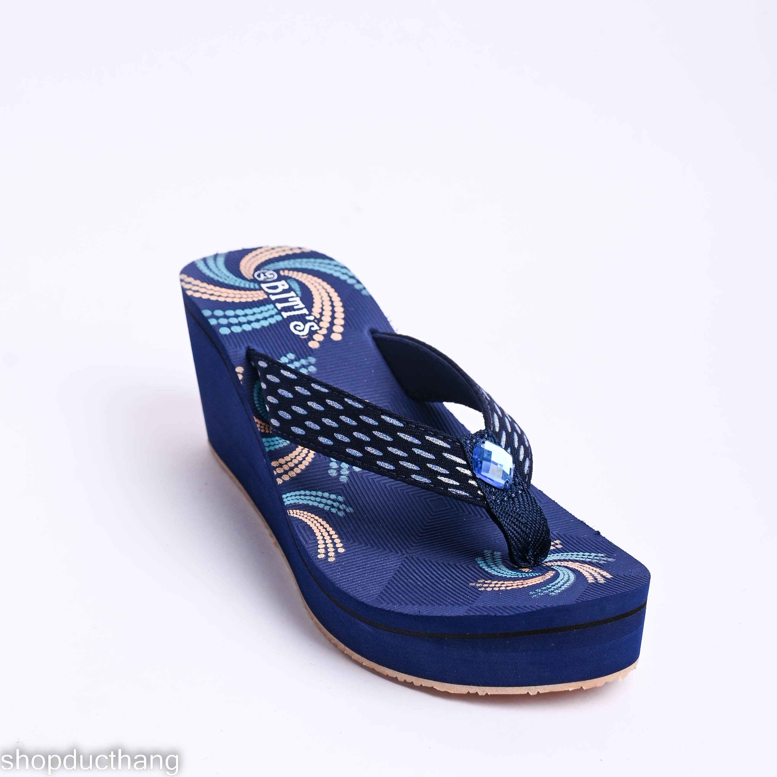 Dép quai kẹp xốp Bitis nữ đế 7cm