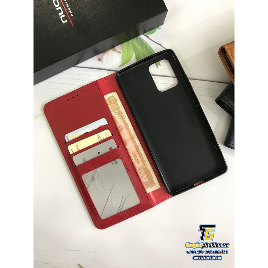 Bao da dạng ví Samsung S10 lite Leather Luxury