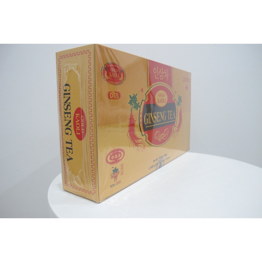 Trà nhân sâm Hàn Quốc Ginseng tea Gold Kaoli (Hộp 100 gói)