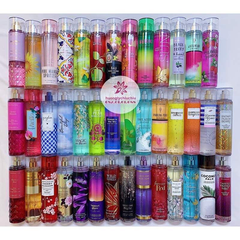 [Link1]Xịt thơm Bath and Body works Body mist 236ml