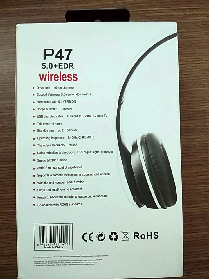 Tai Nghe Bluetooth P47