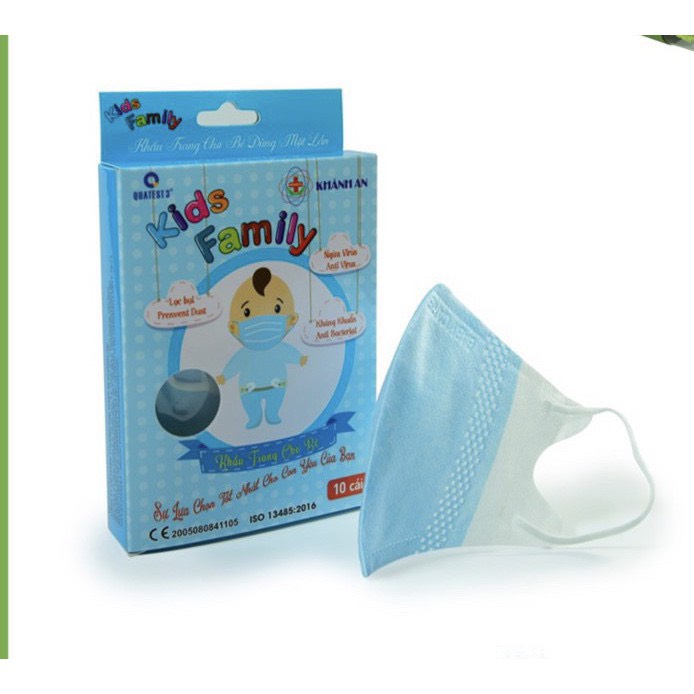 [HCM]Khẩu trang trẻ em 4 lớp Khánh An