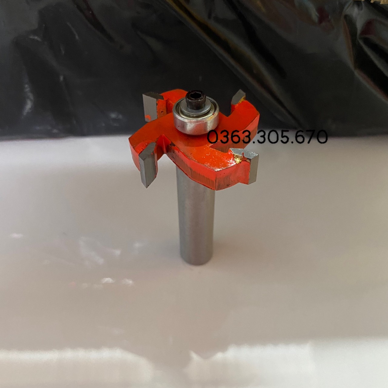 Mũi Phay Cuốc , Móc Rãnh 4 cánh 10mm Sâu 20mm