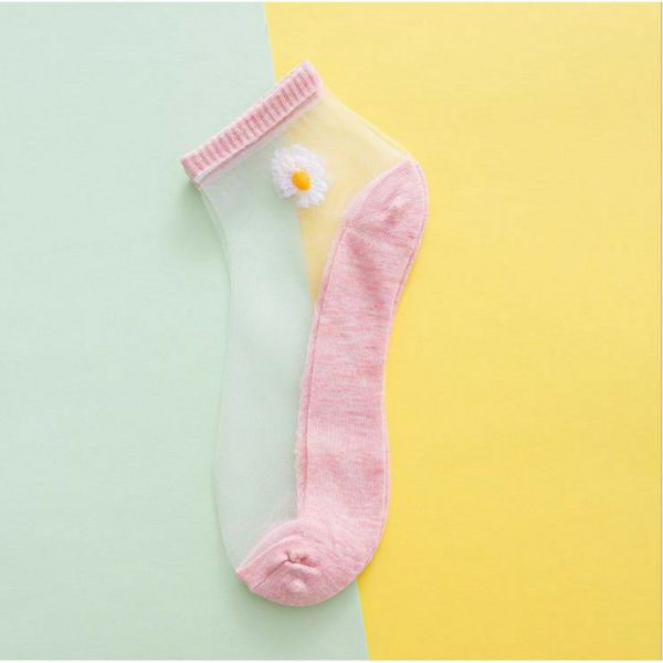 SET 2 ĐÔI TẤT LƯỚI HOA CÚC DỄ THƯƠNG
