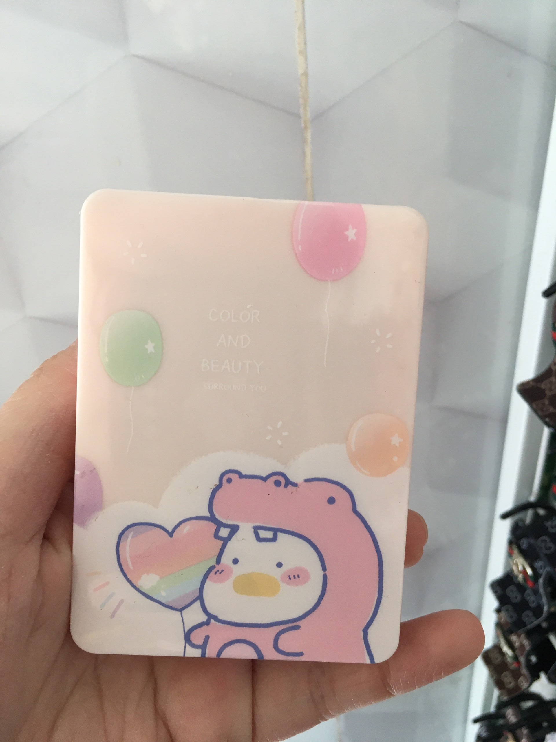 Gương Cầm Tay Có Lược