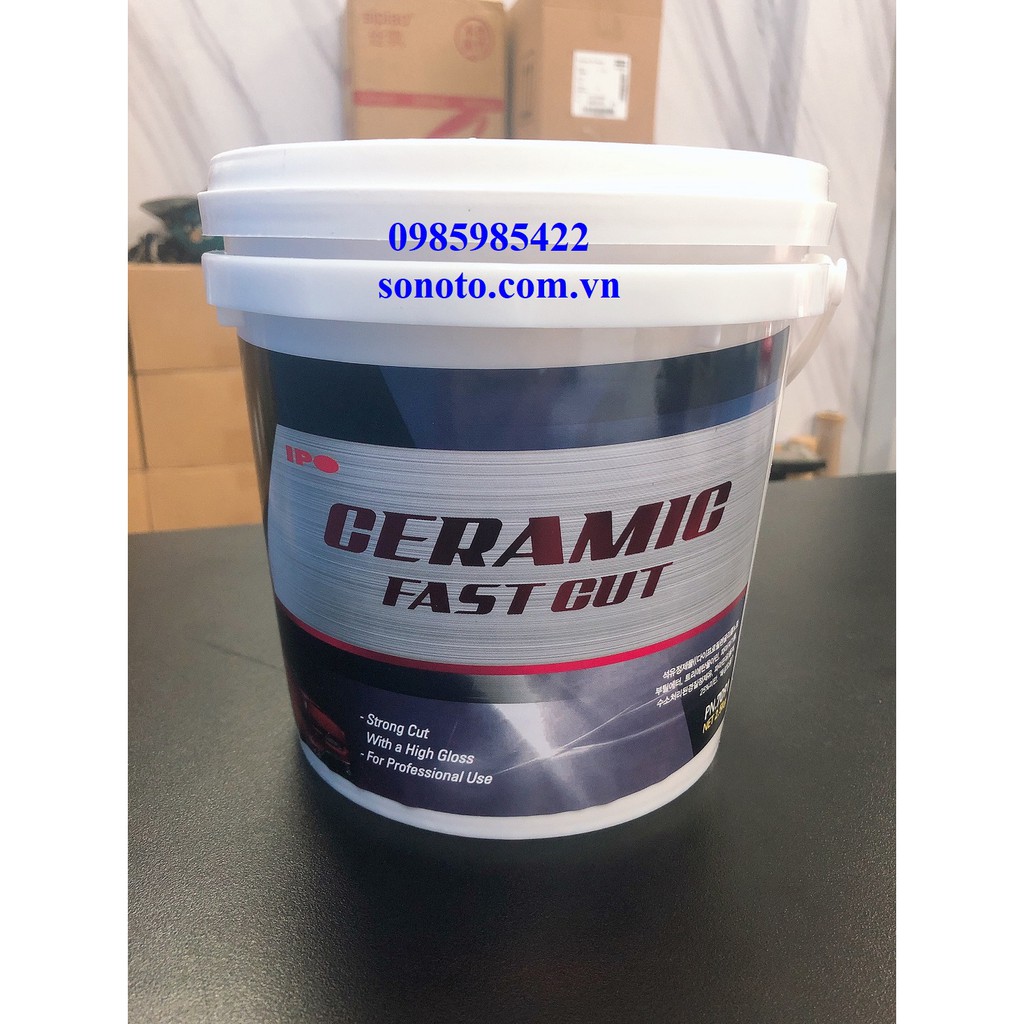 Xi đánh bóng hàn quốc ceramic fast cut bước 1 cho ô tô xe máy sonquangphu422