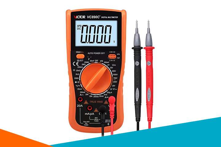 Đồng Hồ Đo Vạn Năng VICTOR VC890C+