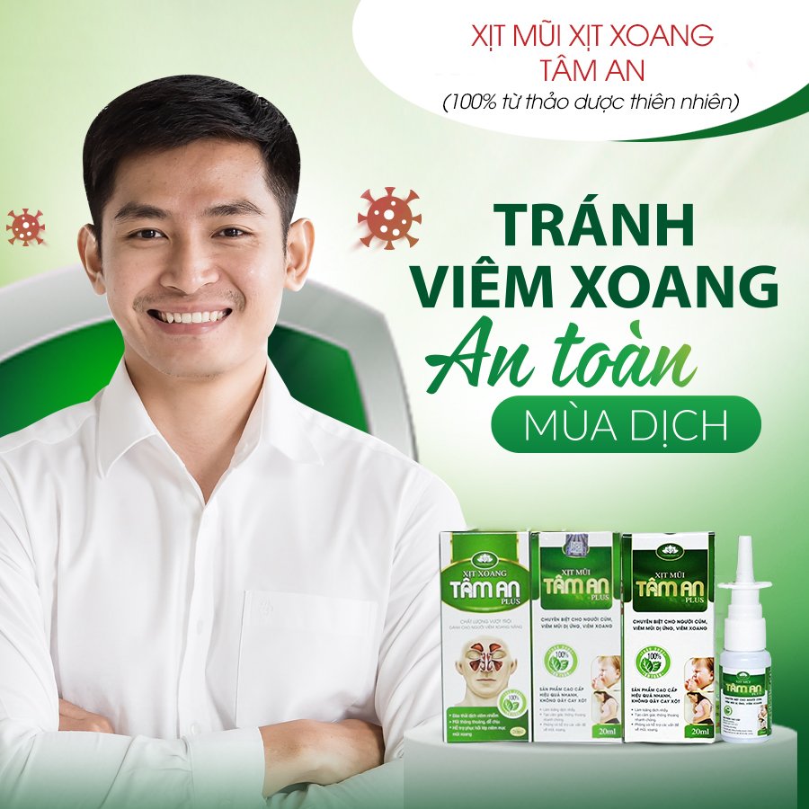FREESHIP MAX - Viêm Xoang Tâm An Plus