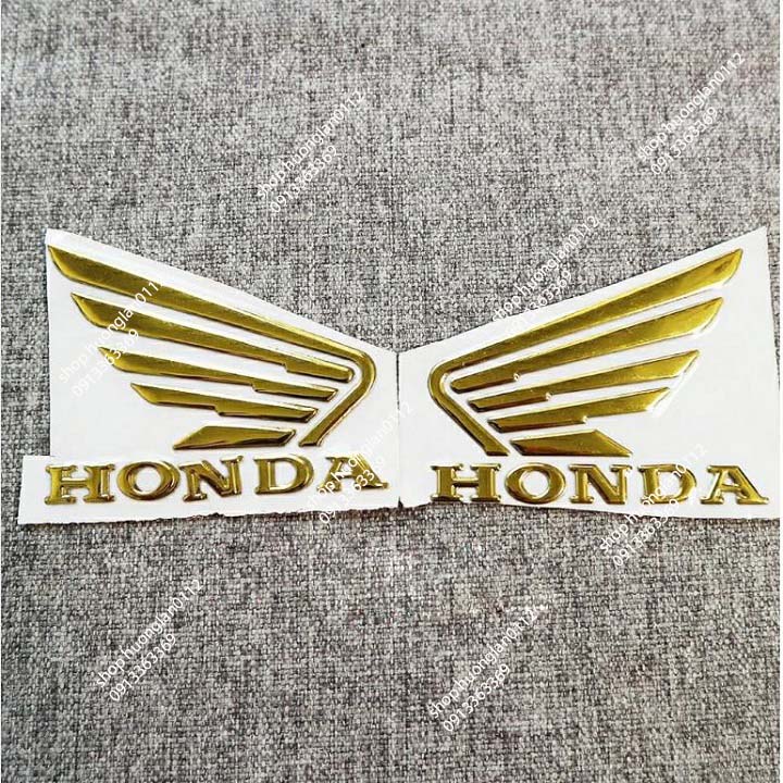 Tem xe máy Honda Cánh Chim giá 1 cặp 2 cánh