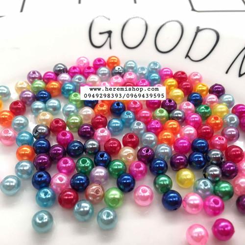 [Lấy mã giảm thêm 30%] Hạt ngọc trai nhân tạo nhiều màu 10g - HM-NT