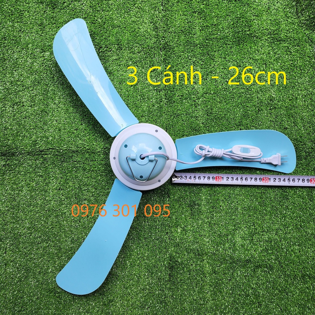 QUẠT TRẦN MINI ĐUỔI RUỒI MUỖI
