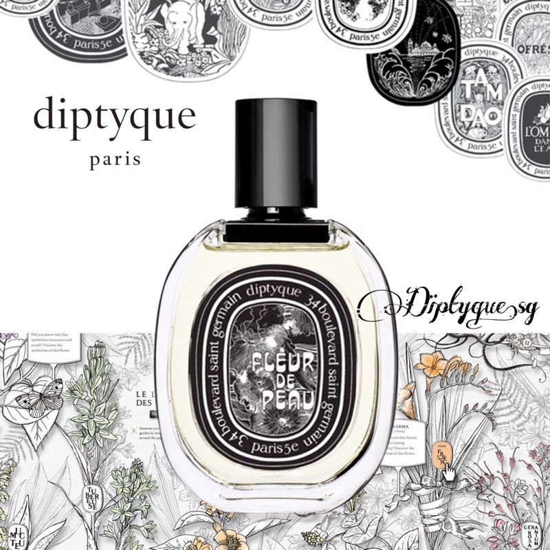 Mẫu thử nước hoa  Diptyque Fleur De Peau EDP Test 5ml/10ml/20ml