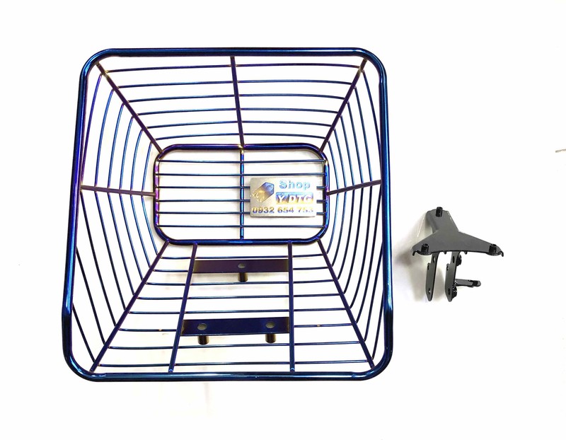 Rổ Inox Wave Lớn Xanh Titan Có Pas