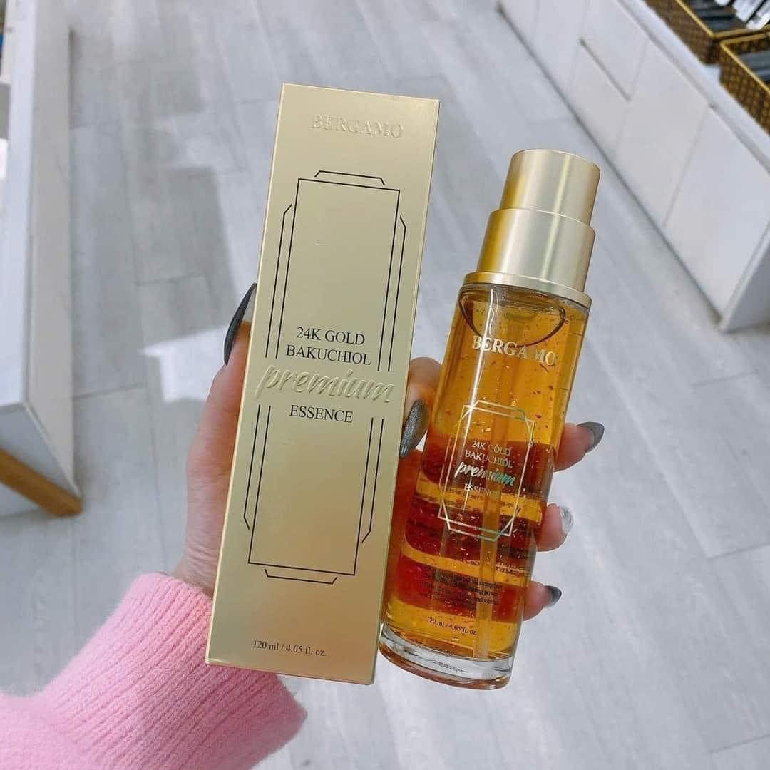 Tinh chất Bergamo 24K Brilliant Essence nâng cơ sáng mịn da 110ml Hàn Quốc