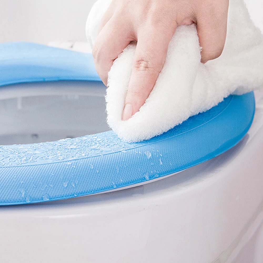 Miếng Lót Bệ Bồn Vệ Sinh Chống Thấm Nước Tiện Lợi, Dễ Dàng Vệ Sinh