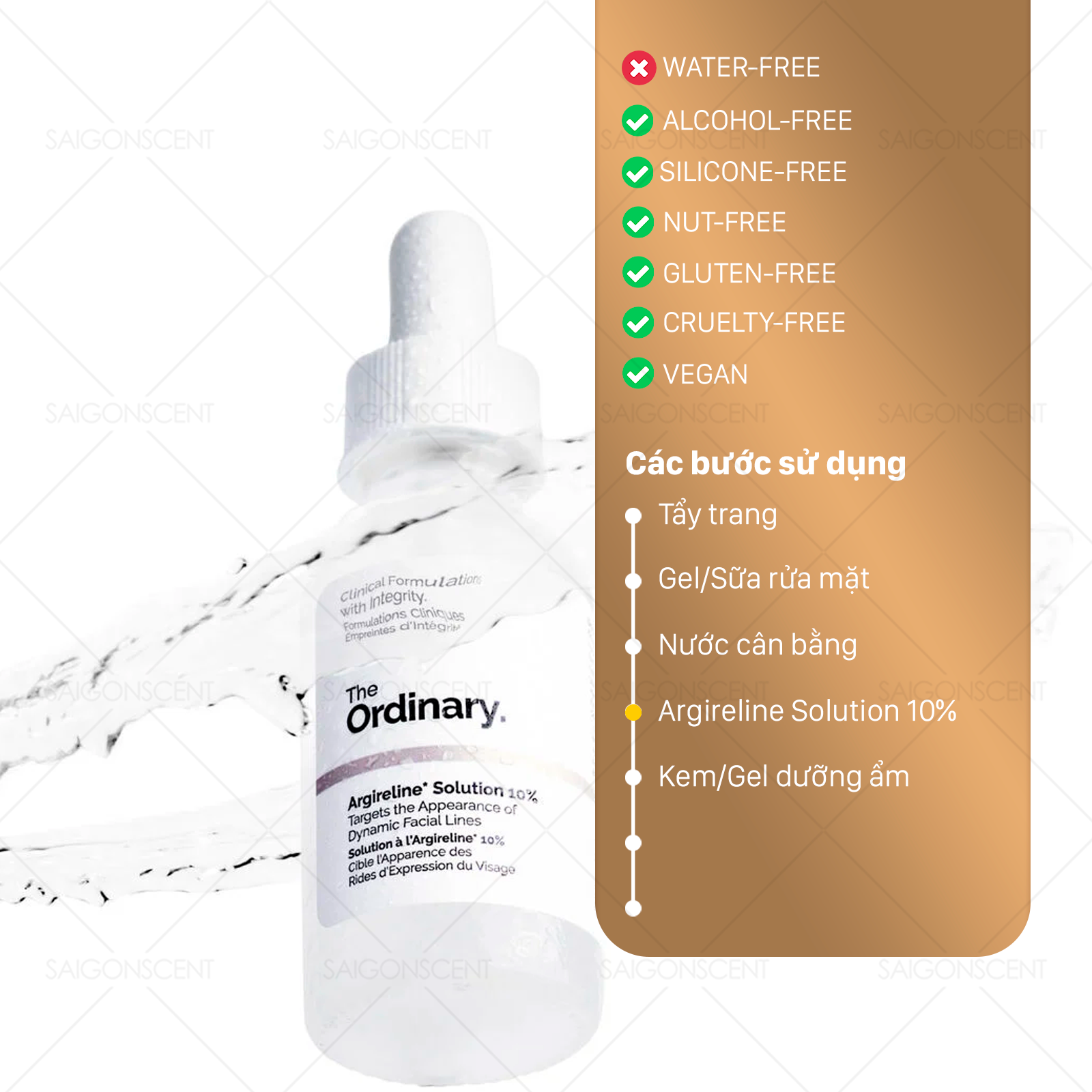Tinh chất chống lão hoá săn chắc da The Ordinary Argireline Solution 10% (30ml)