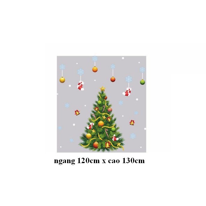 Decal noel trang trí giáng sinh vui vẻ AP021