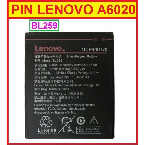 Pin Lenovo Vibe K5 A6020 BL259