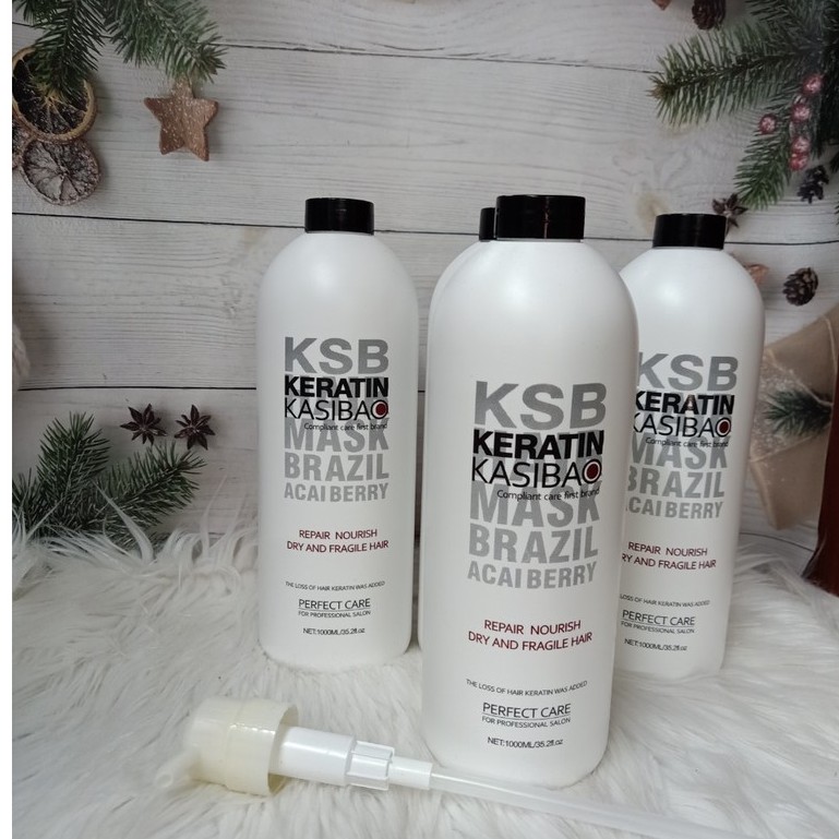 Hấp Dầu Tóc KERATIN KASIBAO KSB BRAZIL 1000ML - KSB
