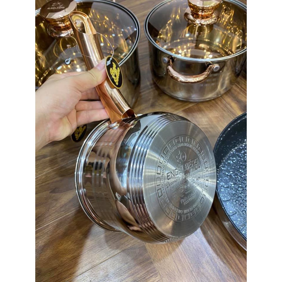 Bộ Nồi 6 Món Vung Kính Cao Cấp Angelberg