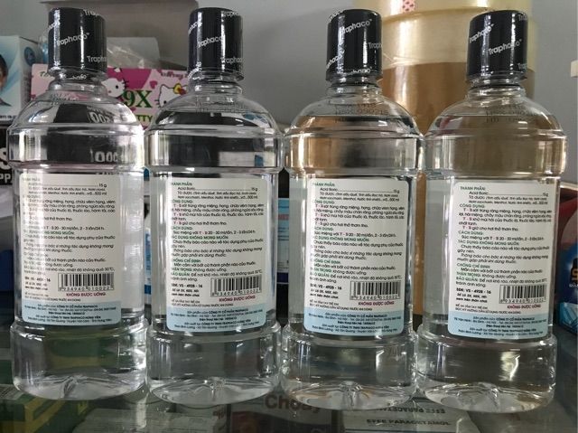 NƯỚC SÚC MIỆNG T-B TRAPHACO - CHAI 500ML