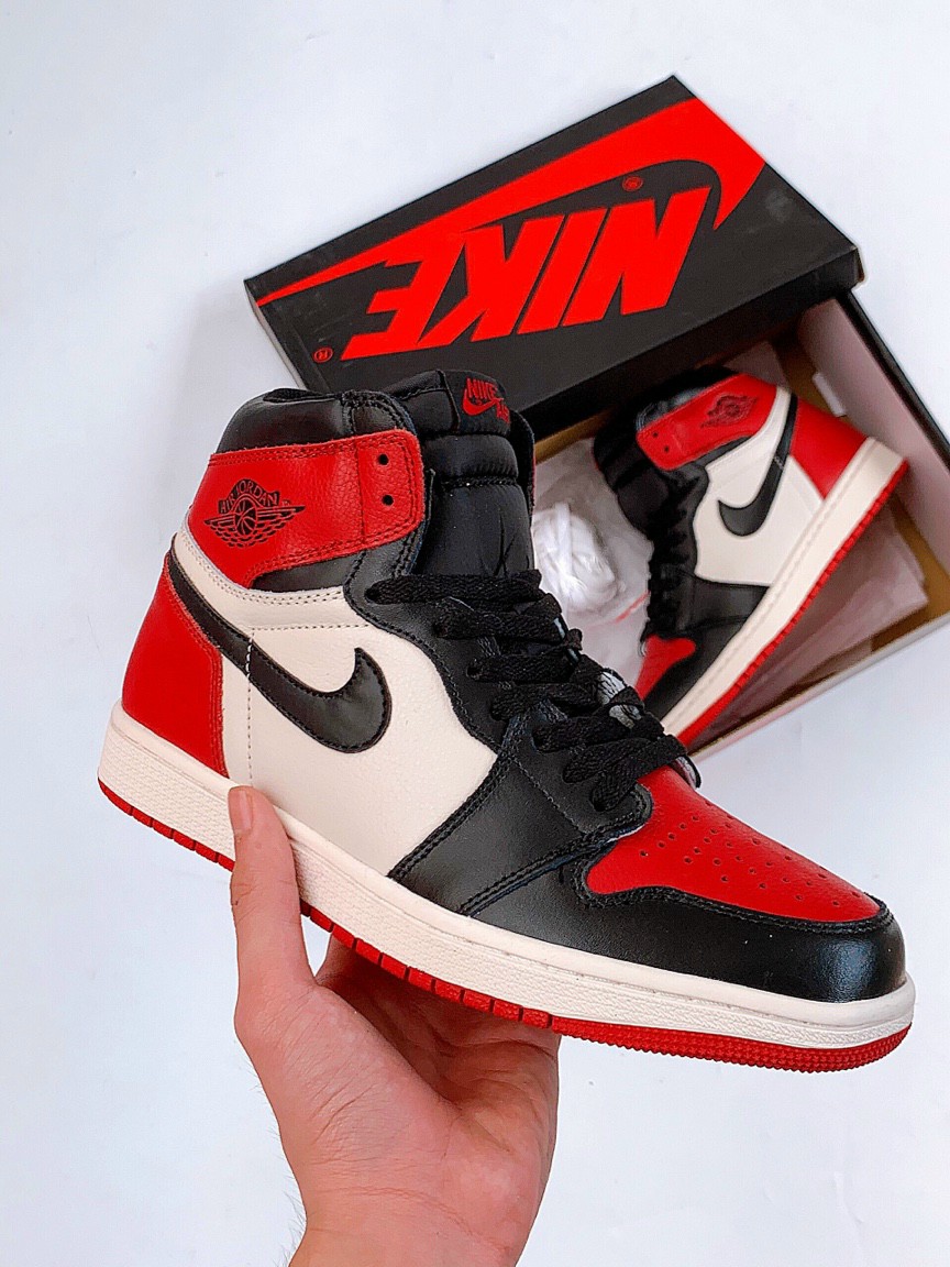 JORDAN 1 HIGH RED TOE (1:1)