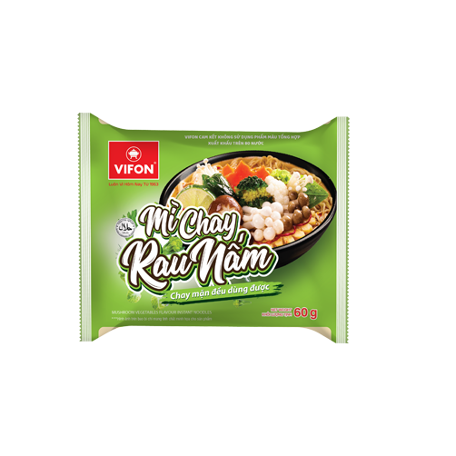 Mì chay rau nấm Vifon