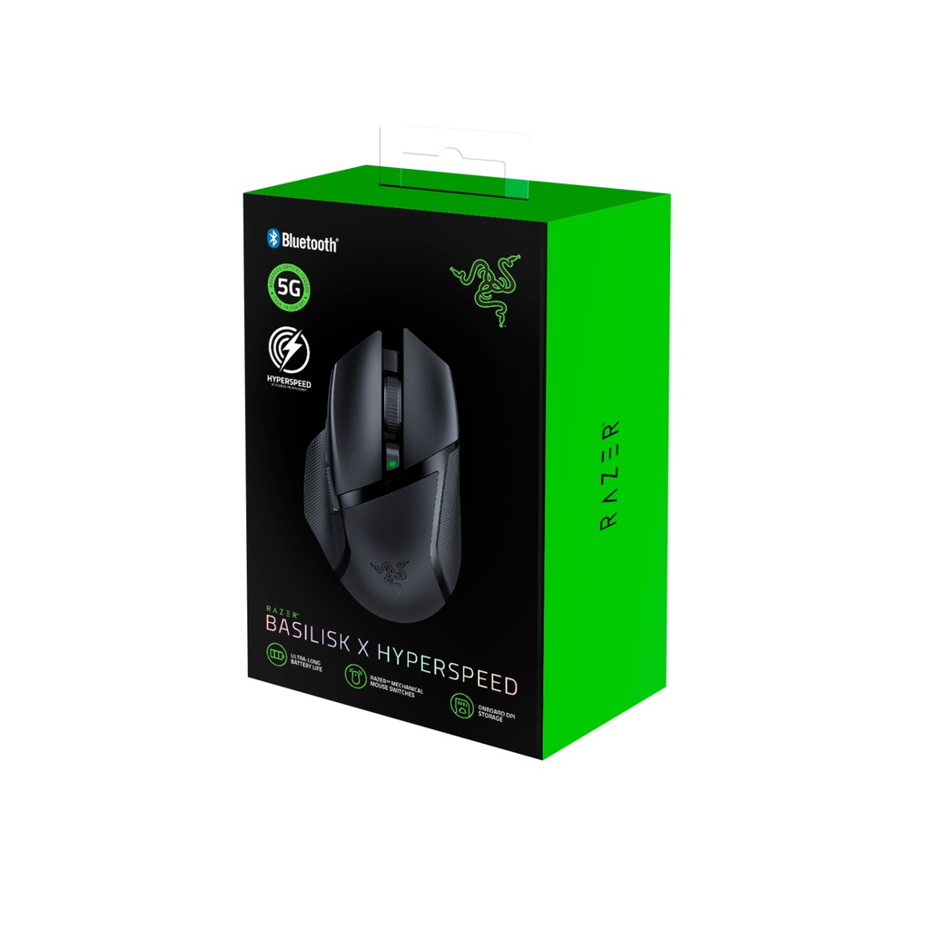 Chuột Không Dây / Wireless Razer Basilisk X HyperSpeed - Mới 100% Full hộp nguyên Seal