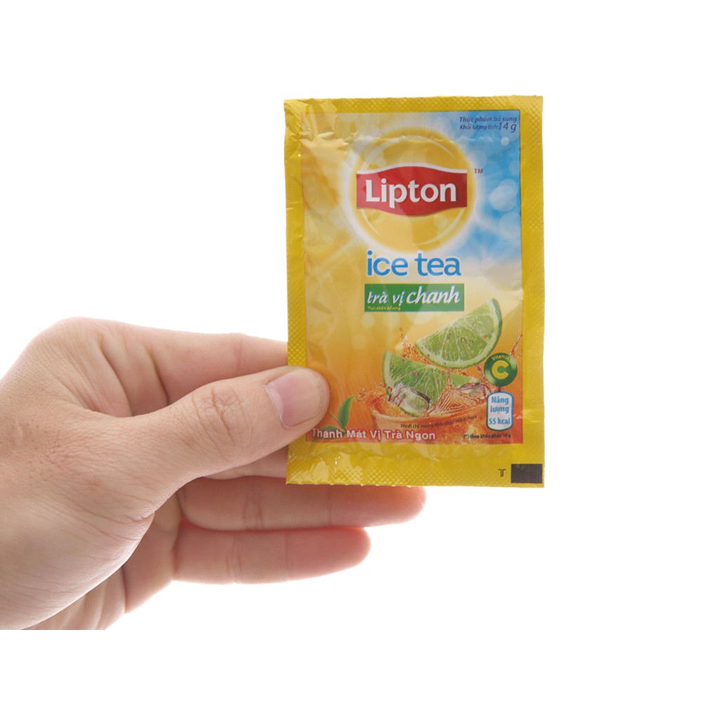 Trà chanh Lipton Ice Tea Hộp 224g (14g x 16 gói)