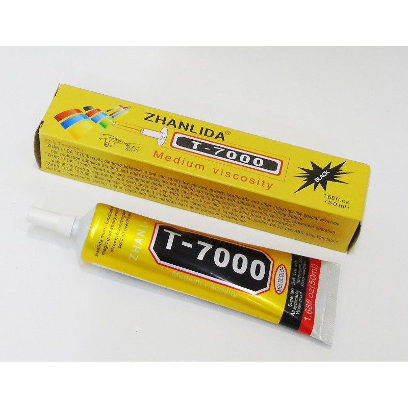 Keo đen dán màn hình zhanlida t7000 50ml