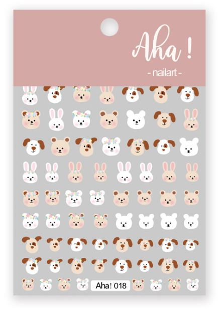 Hình dán móng tay - Sticker dán móng mã số A018