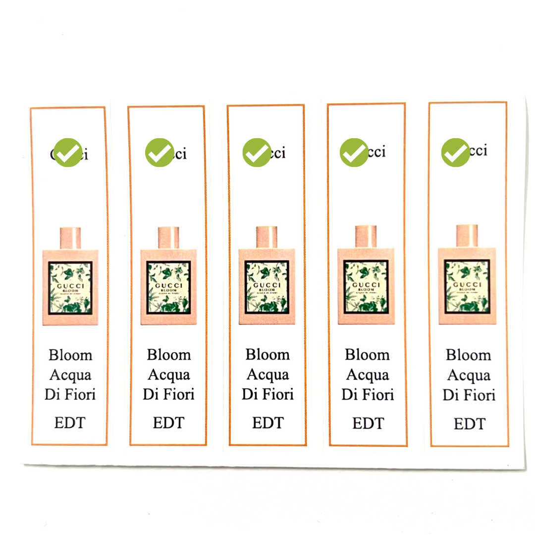 [Ho Chi Minh] combo 10 PCs sponge bottle sticker for full range extract bottle