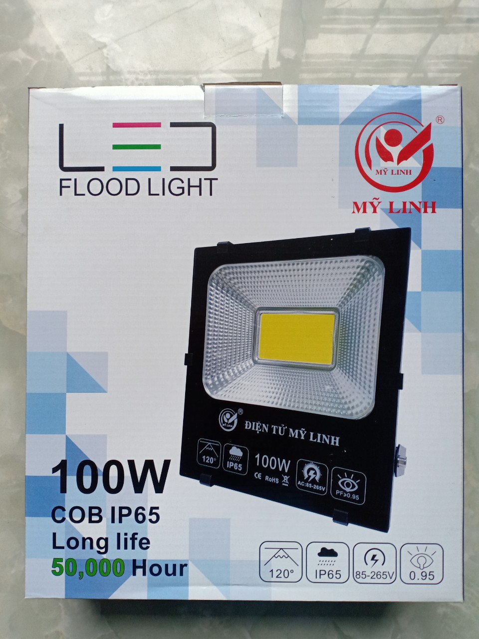 1 ĐÈN LED PHA 100W MỸ LINH M.E HOÀNG KHANG