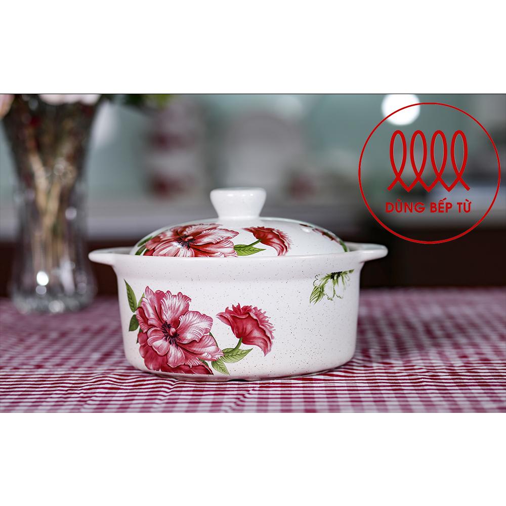 Bộ 2 nồi sứ bếp từ ROYALCOOKS 2L, 1.3L (ihRC-SET01)