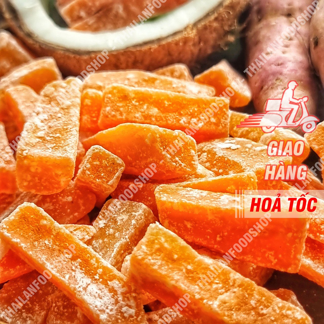 Mứt Khoai Lang Cây Lon 500gram