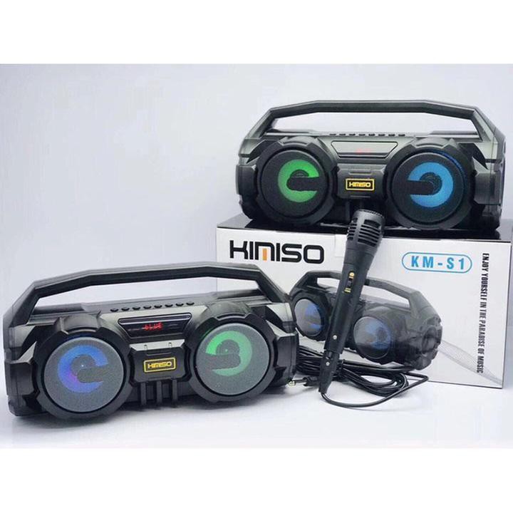 LOA KÈM MIC HÁT KARAOKE BLUETOOTH loai tốt