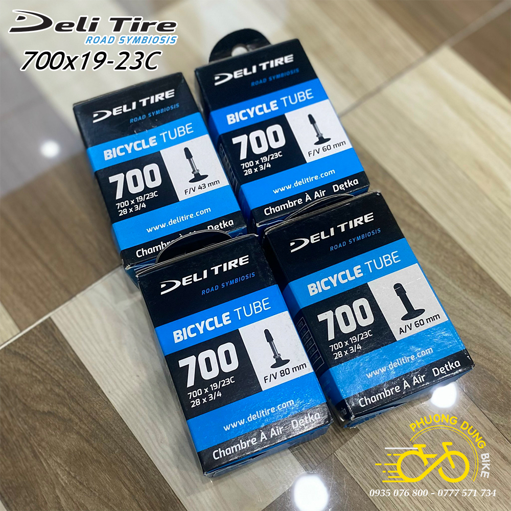 Ruột (Săm) xe đạp Deli Tire 700x19-23C