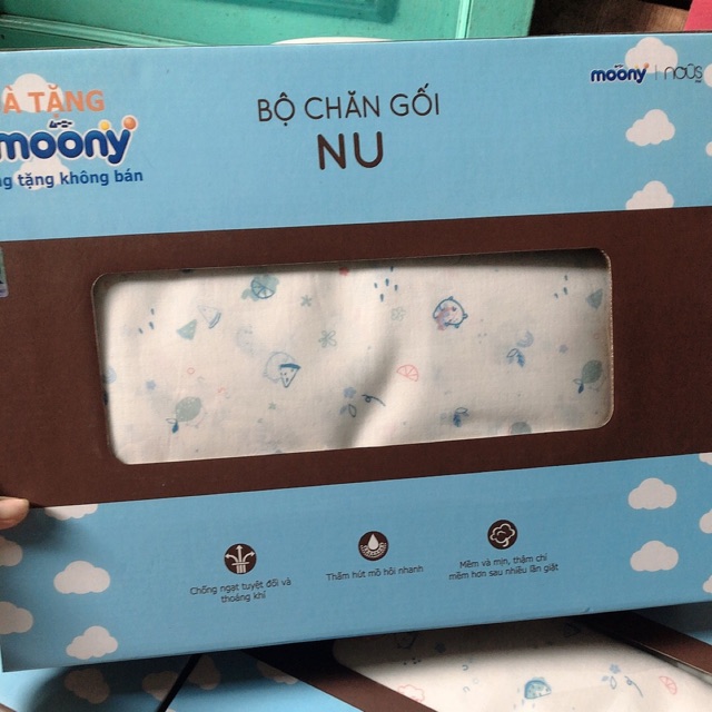 Bộ chăn gối Nous (Quà tặng Moony)